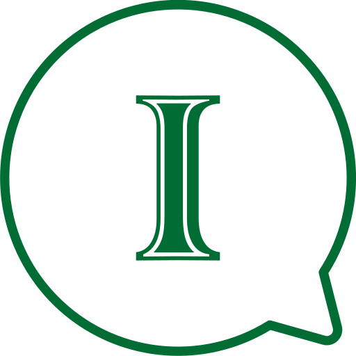 letra i icono gratis