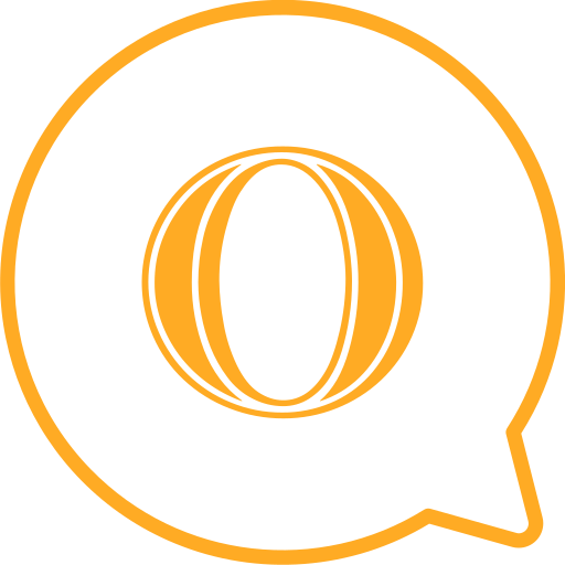 letra o icono gratis