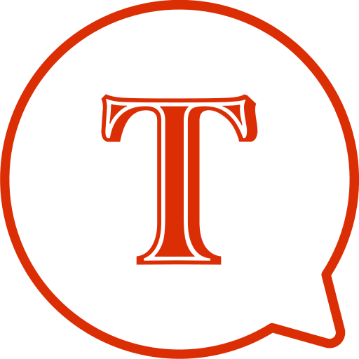 letra t icono gratis