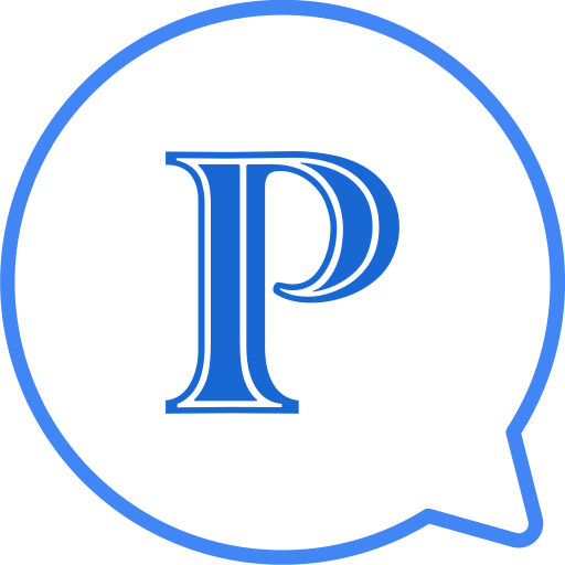 letra p icono gratis