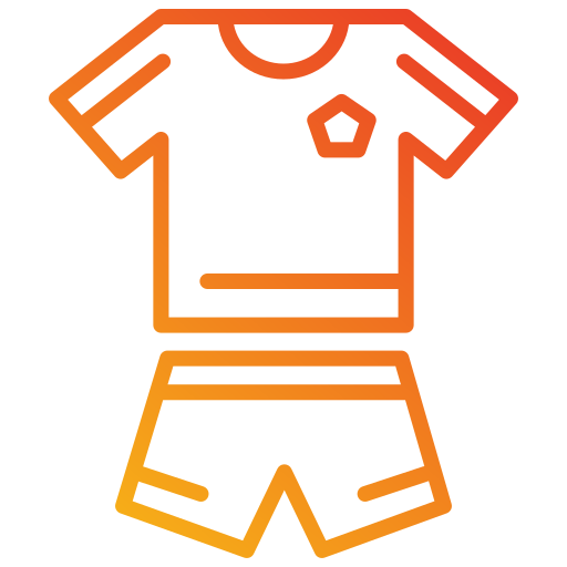 camisa deportiva icono gratis