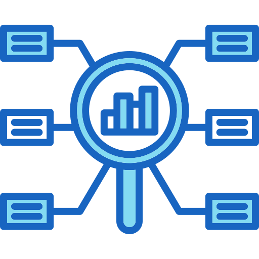 clasificación de datos icono gratis