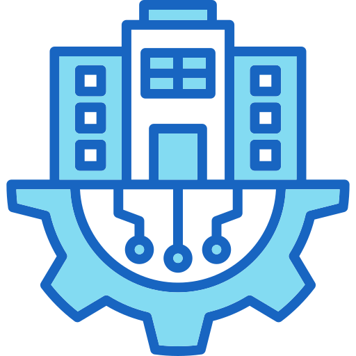 Digital business free icon