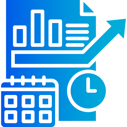 planificación a largo plazo icono gratis