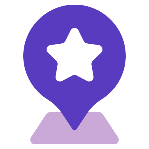 punto de referencia icono gratis