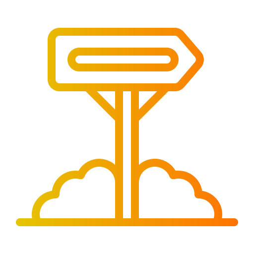 Guidepost free icon