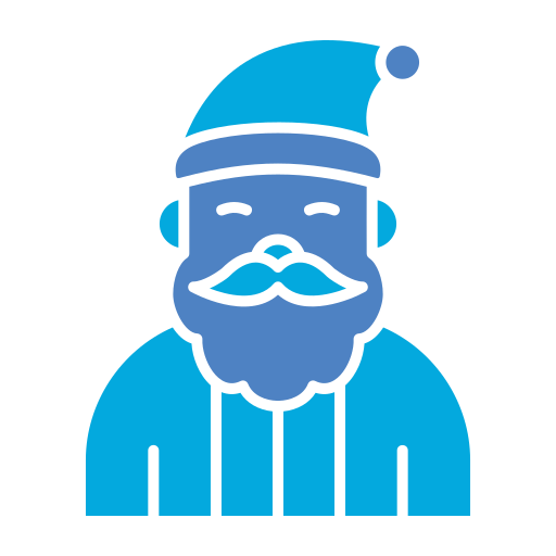 papá noel icono gratis