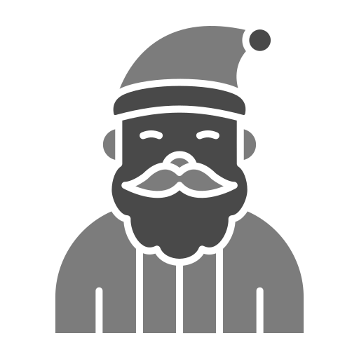 papá noel icono gratis