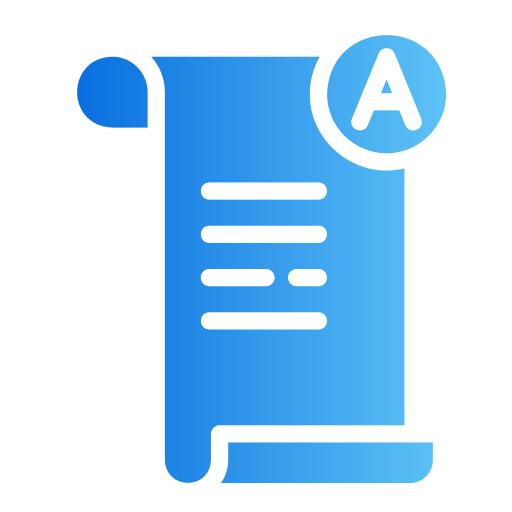 시험 무료 아이콘