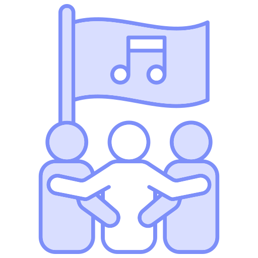 himno nacional icono gratis