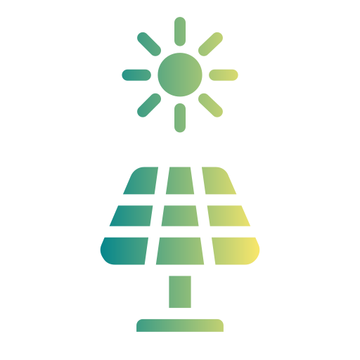 energía solar icono gratis