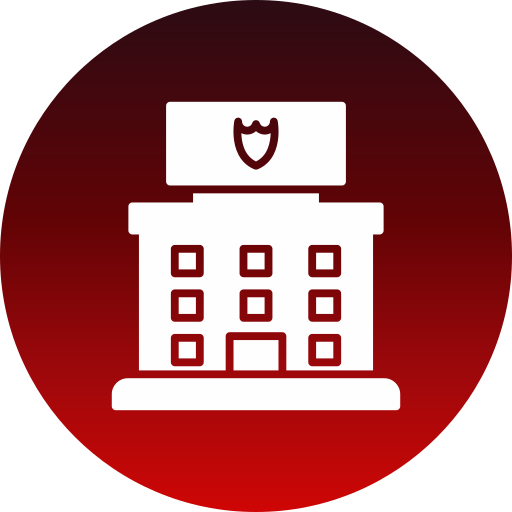 estación de policía icono gratis