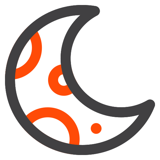 Полумесяц бесплатно иконка