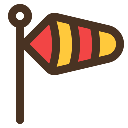 Wind direction free icon