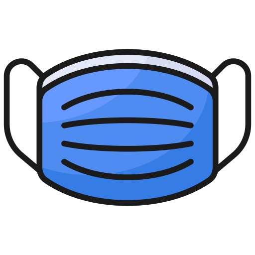 Medical mask free icon