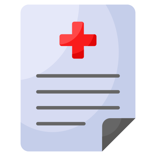 prescripción icono gratis