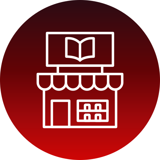 librería icono gratis