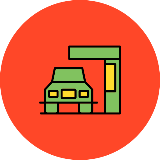 Drive thru free icon