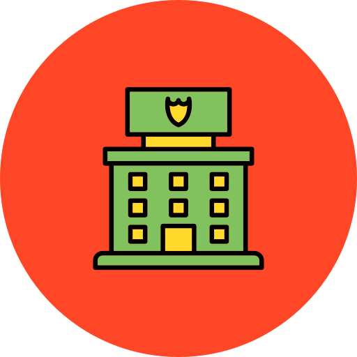 Police station free icon
