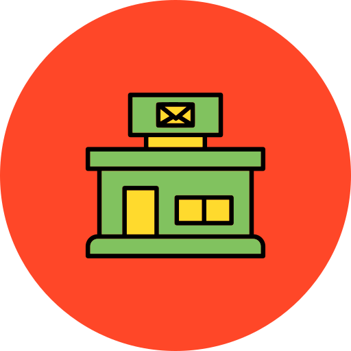 postamt kostenlos Icon postamt kostenlos Icon