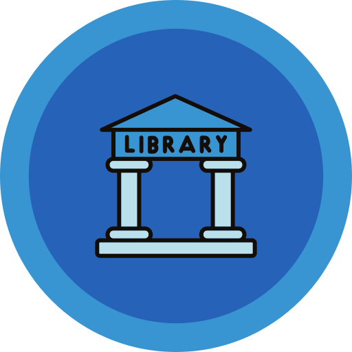 biblioteca icono gratis