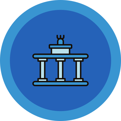 Brandenburg gate free icon
