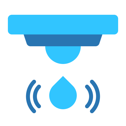 sensor de agua icono gratis