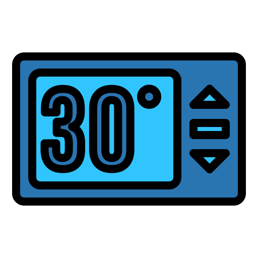 intelligenter thermostat kostenlos Icon intelligenter thermostat kostenlos Icon