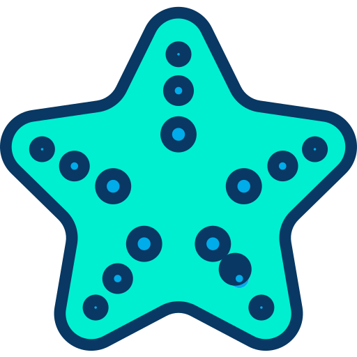 Estrella de mar icono gratis