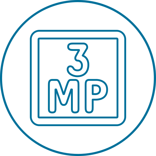 megapíxel icono gratis