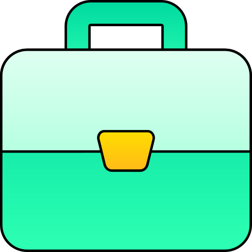 bolsa para la escuela icono gratis