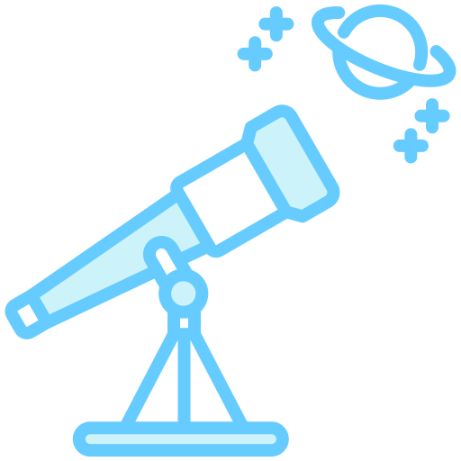 Space telescope free icon Space telescope free icon