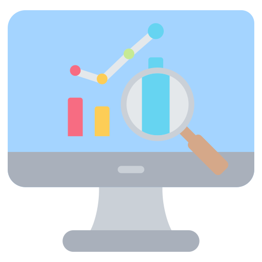 análisis de datos icono gratis