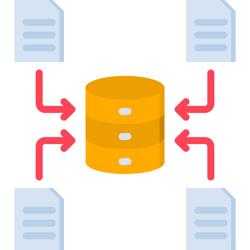 recopilación de datos icono gratis