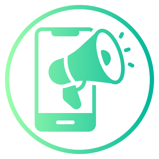 Mobile ads free icon Mobile ads free icon