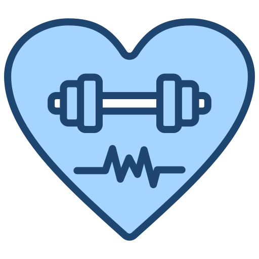 aptitud física icono gratis