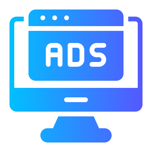 publicidad digital icono gratis