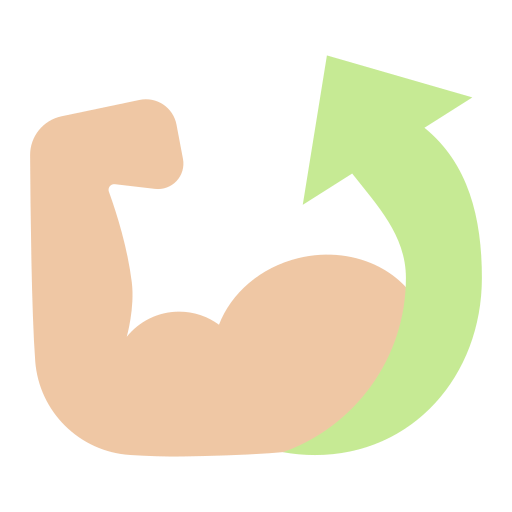 Muscle free icon