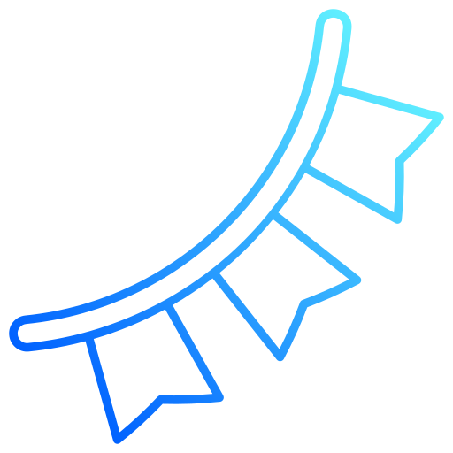 guirlande Icône gratuit