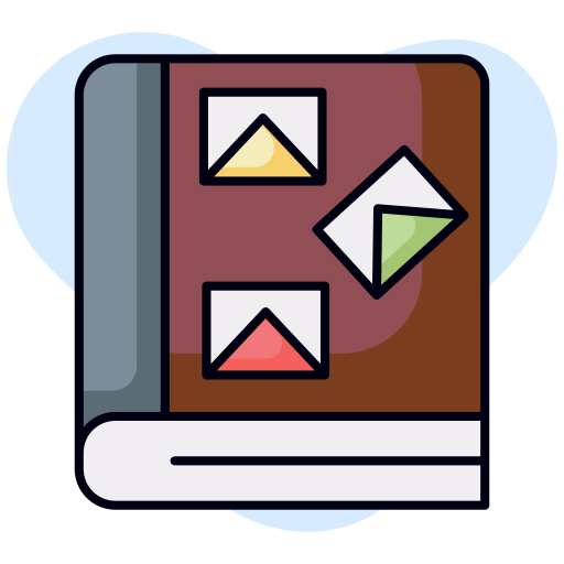 álbum de foto grátis ícone