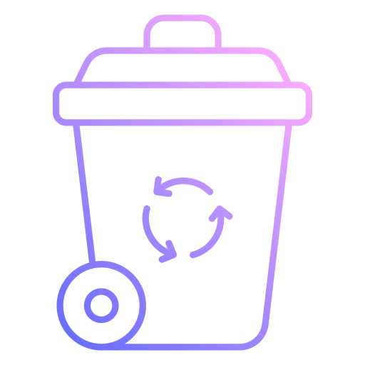 lixeira de reciclagem grátis ícone