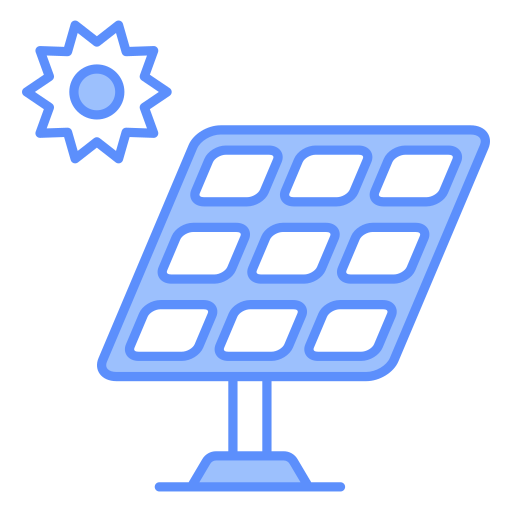 energía solar icono gratis