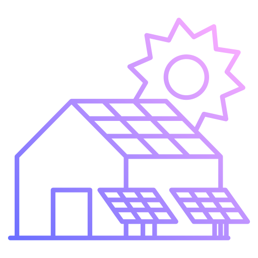 casa solar grátis ícone casa solar grátis ícone