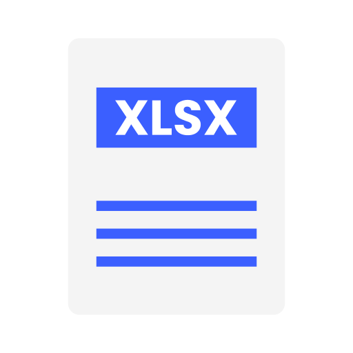 xlsx icono gratis