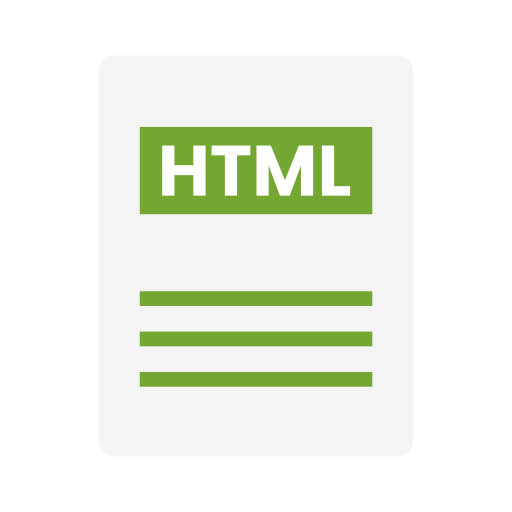 html icono gratis