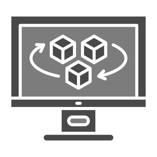 3d cube free icon