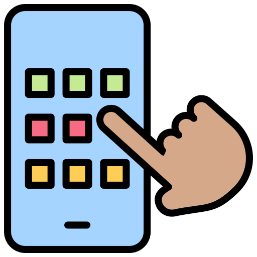 aplicación movil icono gratis
