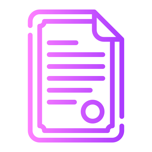 certificado icono gratis