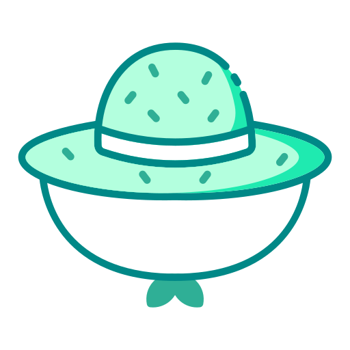 sombrero de granjero icono gratis