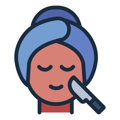 cirugía plástica icono gratis